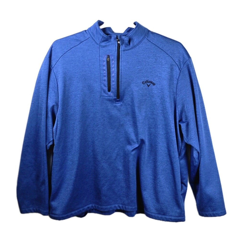 Callaway‎ Men’s XXL Blue Quarter Zip Pullover